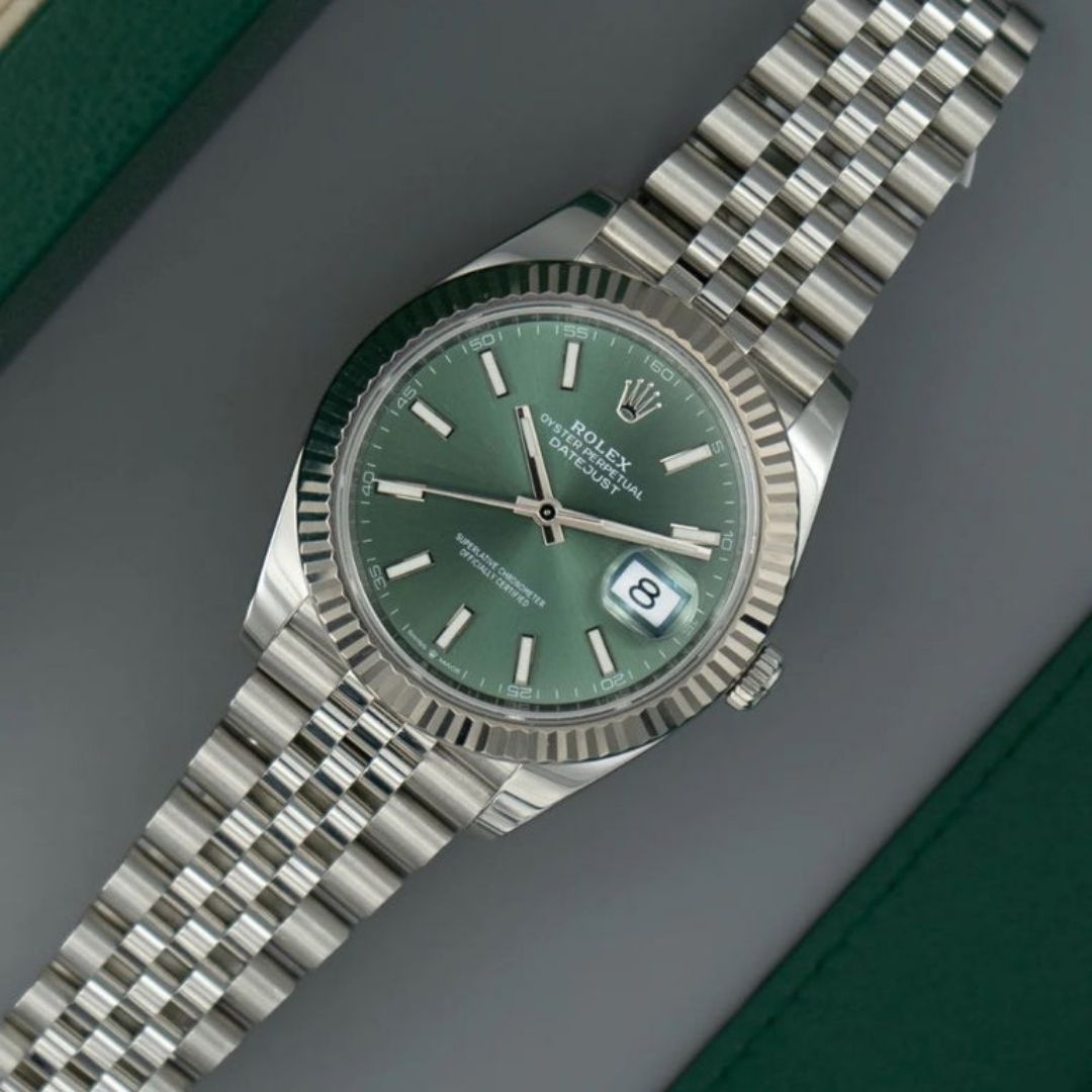 Rolex Datejust "Green Dial" Jubilee Bracelet 41 mm