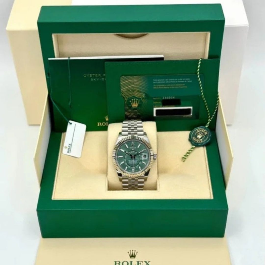 Rolex Sky-Dweller "Green Dial" Oyster Bracelet 336934